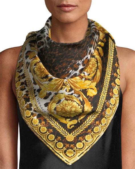 versace scarf sales|versace silk scarf sale.